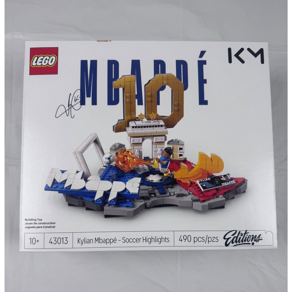 LEGO Kylian Mbappe Soccer Highlights Set‎ 43013 Editions 490 pcs New in Box